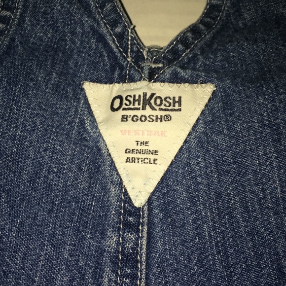Oshkosh Baby Denim Overalls - Picture 4 of 8